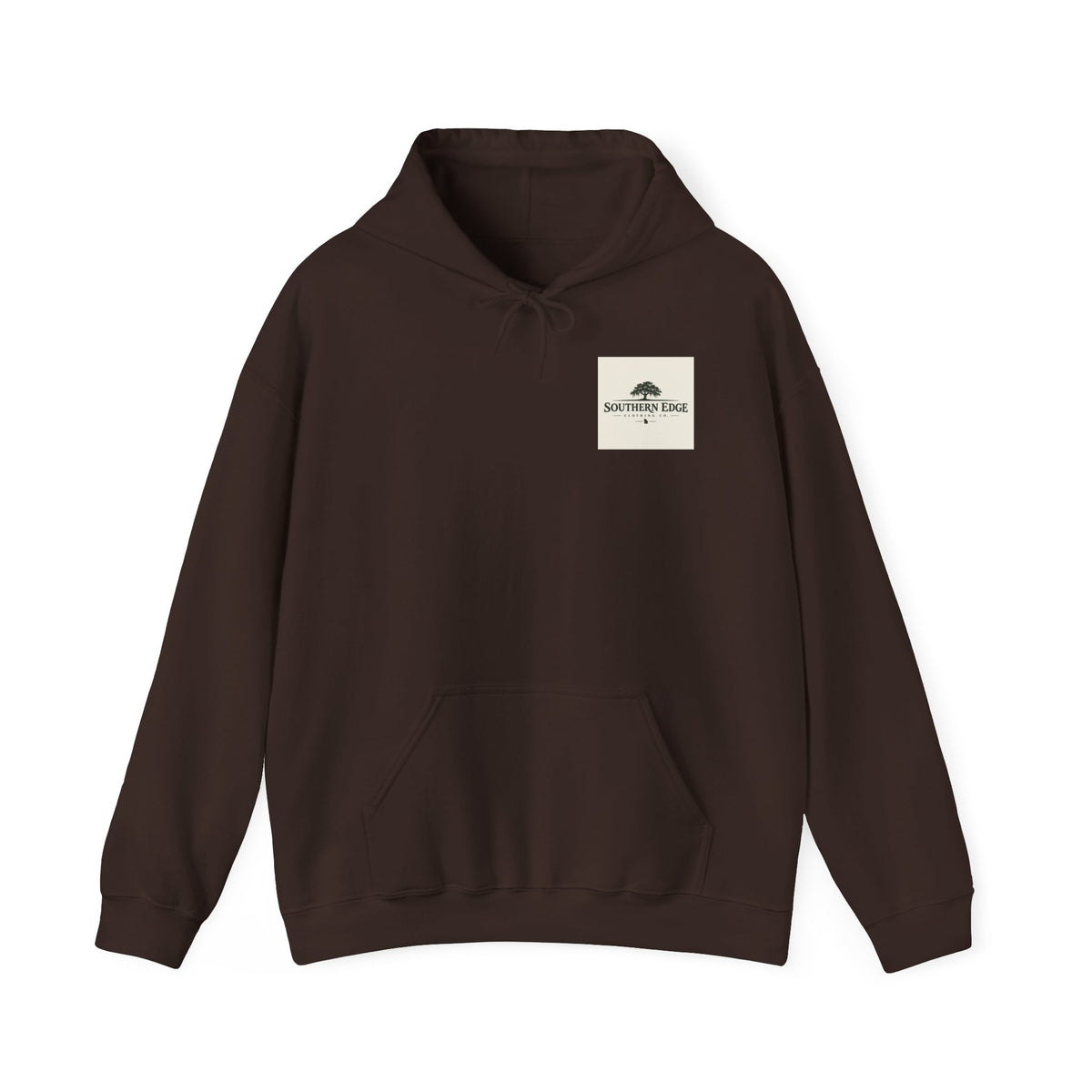 Southern Ridge Logo Hoodie — Minimal Vintage Crest Pullover