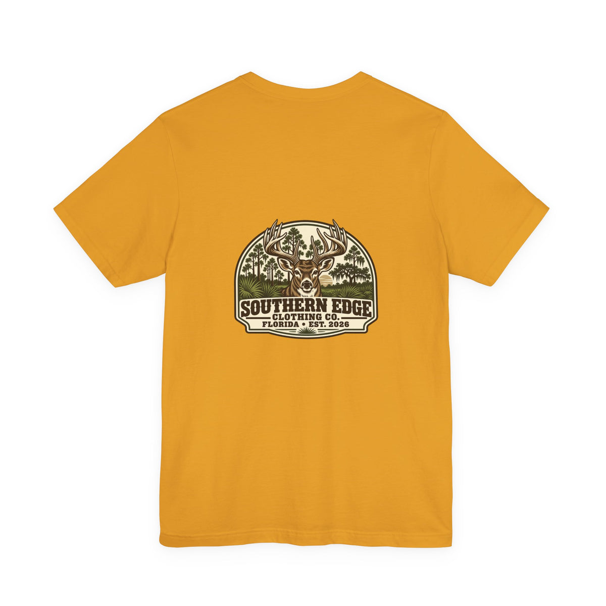 Vintage Southern Cabin Tee - Small Chest Graphic