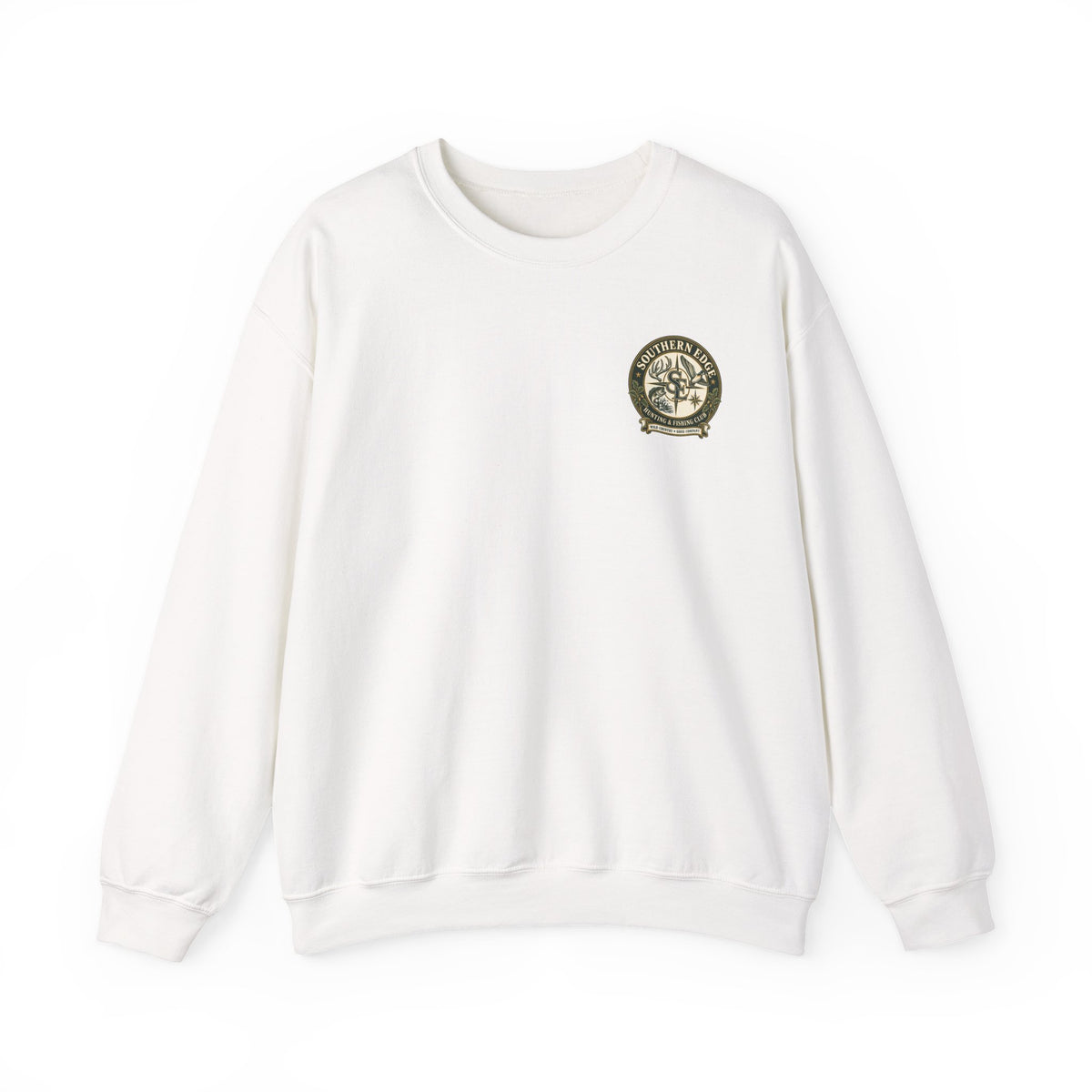 Hunting & Fishing Crewneck Sweatshirt — Southern Edge Club Logo