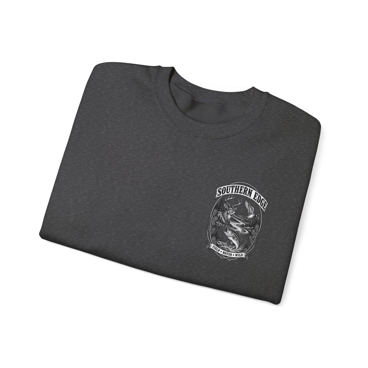 Mountain Life Crewneck Sweatshirt — Vintage Outdoors Graphic