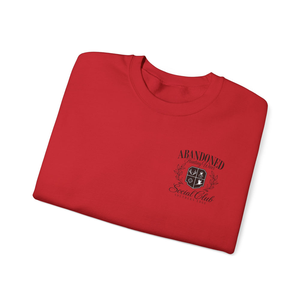 Abandoned Hunting Wives Social Club Crewneck Sweatshirt