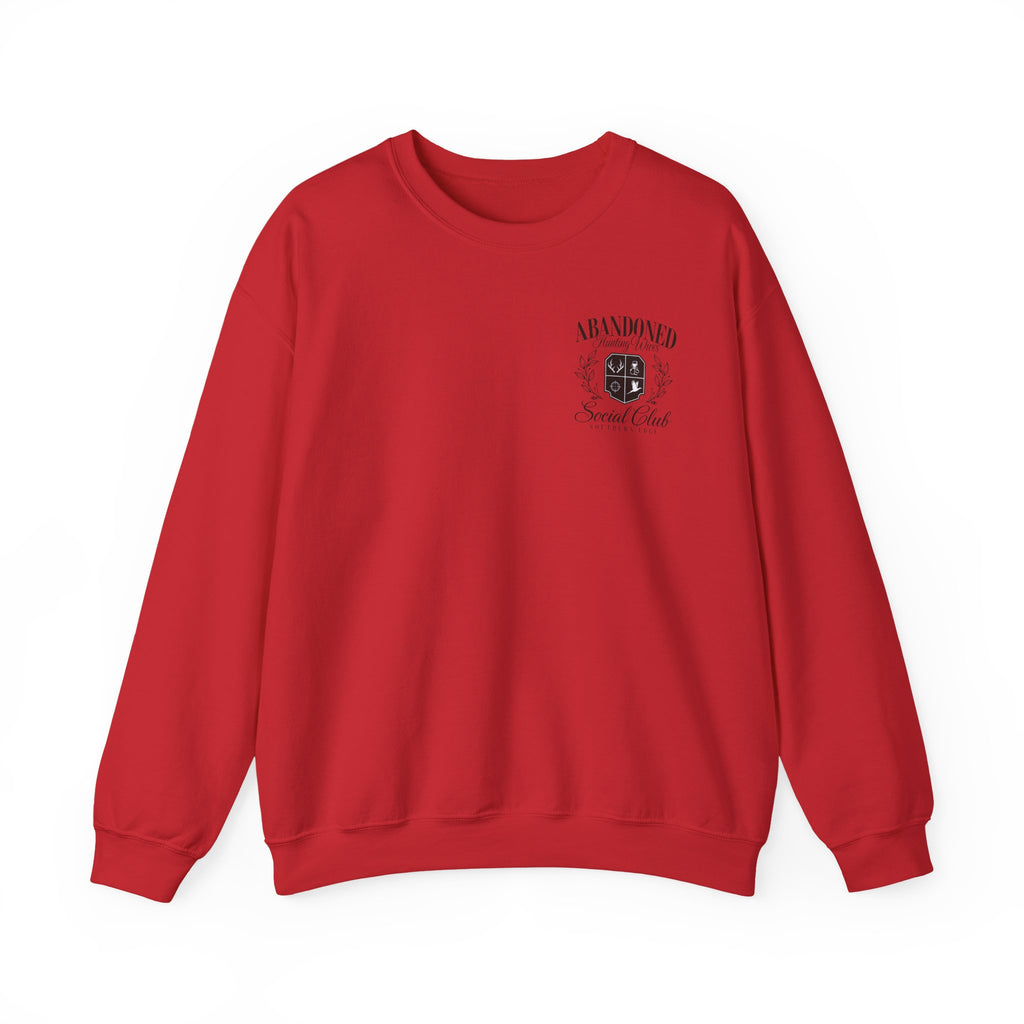 Crewneck Sweatshirt — Abandoned Street Club Vintage Logo