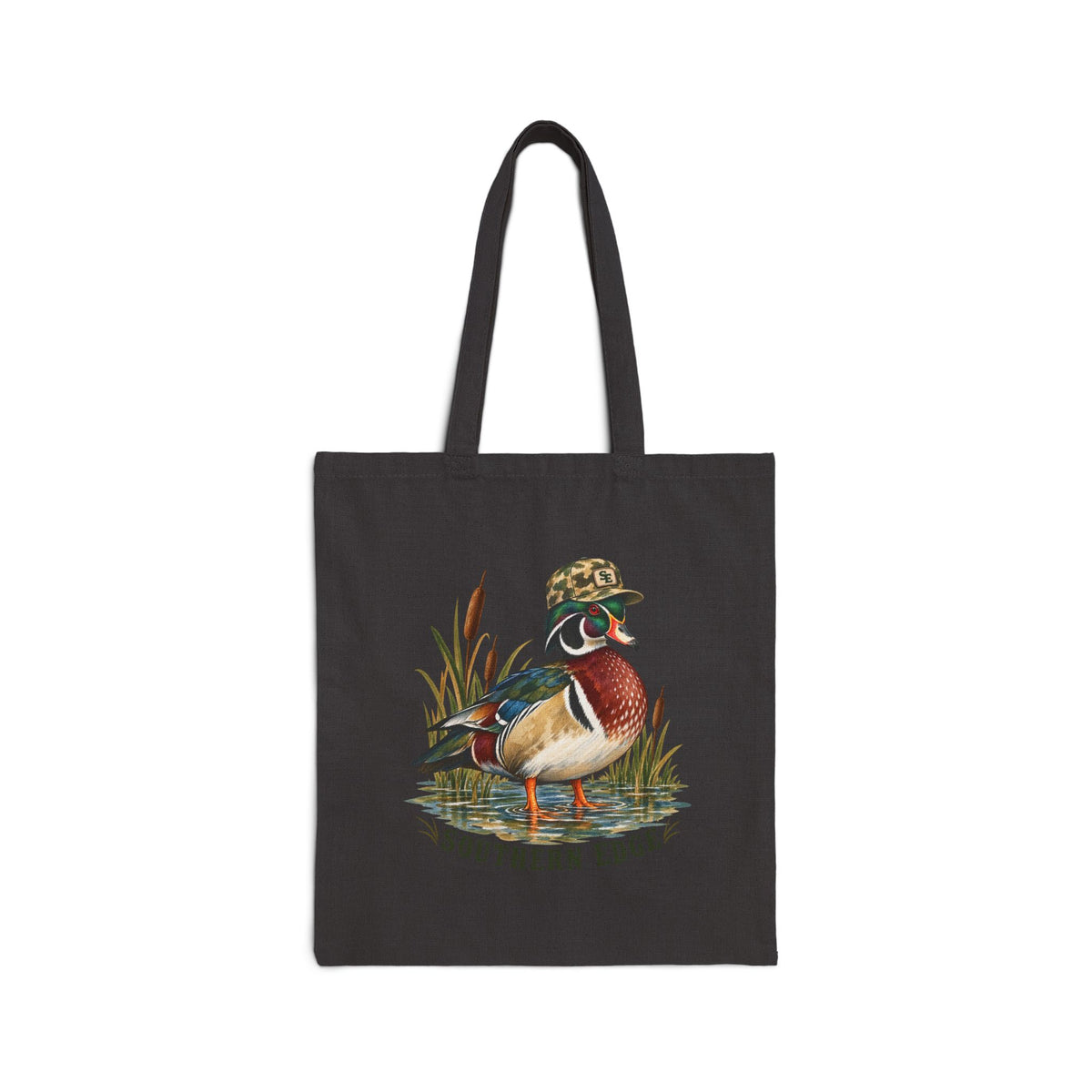 Vintage Garden Tote Bag – 'Home Grown' Canvas Market Tote