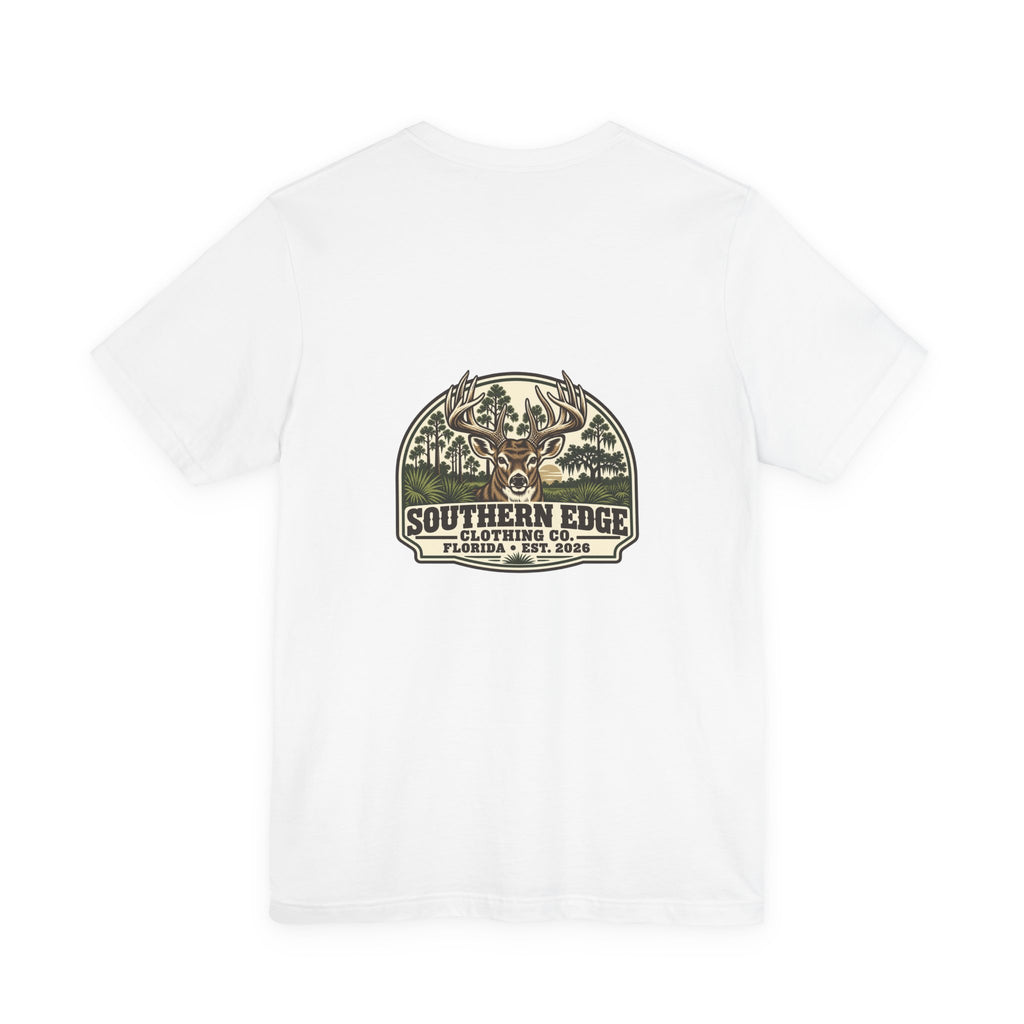 Vintage Southern Cabin Tee - Small Chest Graphic