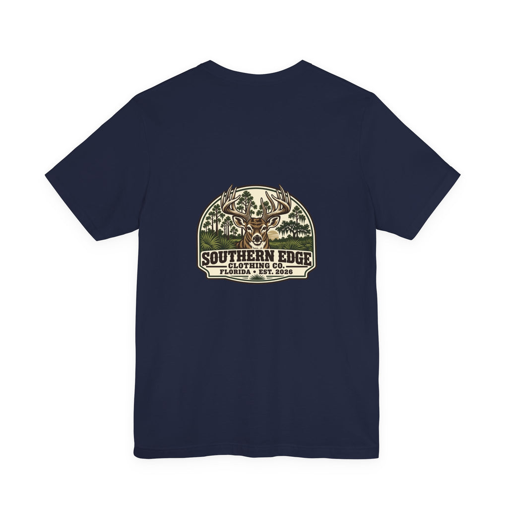 Vintage Southern Cabin Tee - Small Chest Graphic
