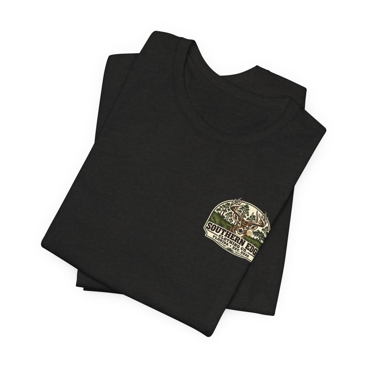 Vintage Southern Cabin Tee - Small Chest Graphic