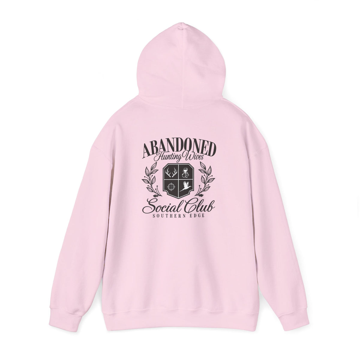 Hoodie — 'Loved & Lost' Memorial Crest Hooded Sweatshirt