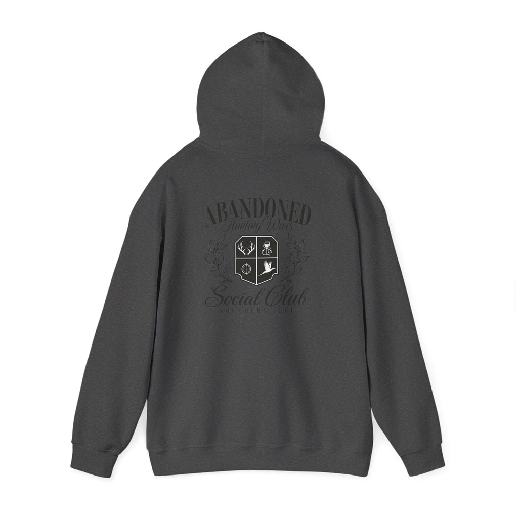 Hoodie — 'Loved & Lost' Memorial Crest Hooded Sweatshirt