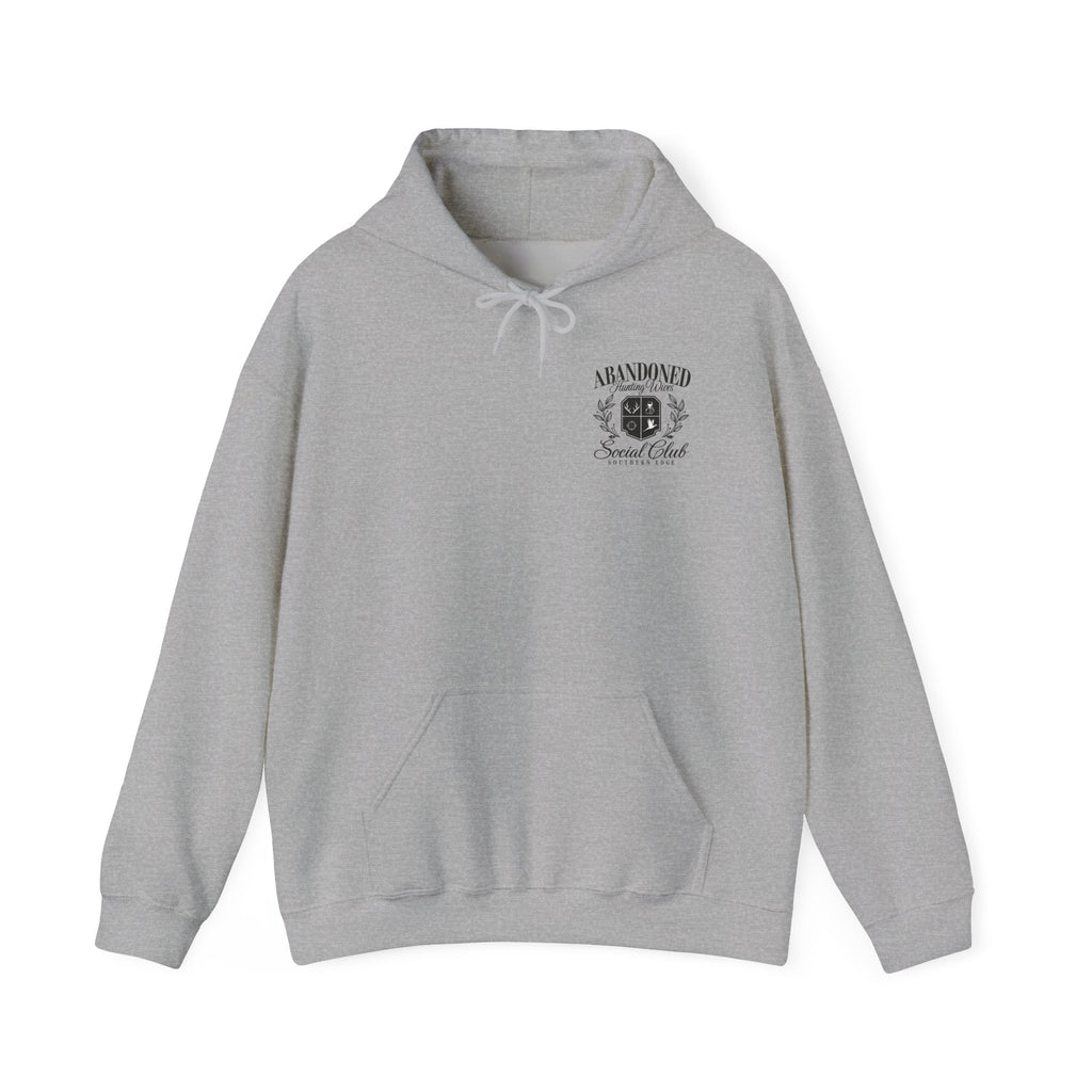 Hoodie — 'Loved & Lost' Memorial Crest Hooded Sweatshirt