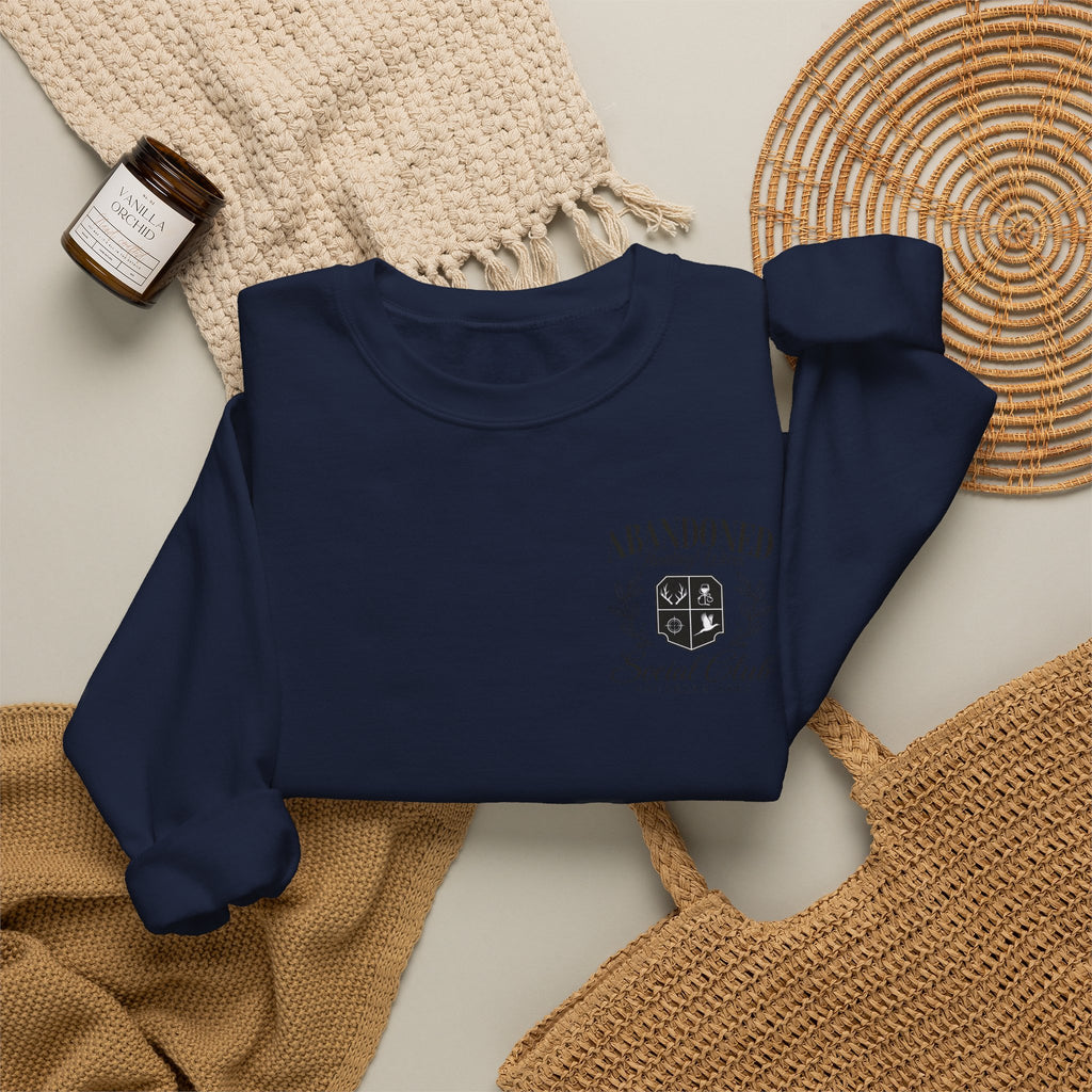 Crewneck Sweatshirt — Abandoned Street Club Vintage Logo