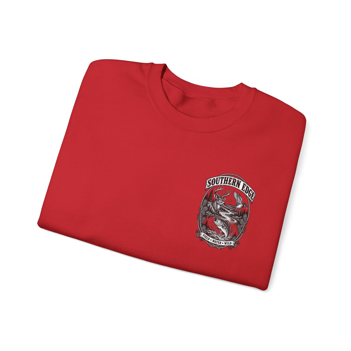 Mountain Life Crewneck Sweatshirt — Vintage Outdoors Graphic