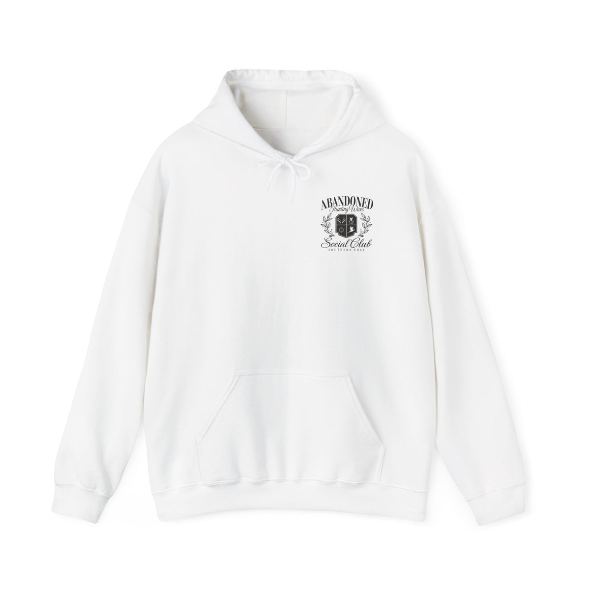 Hoodie — 'Loved & Lost' Memorial Crest Hooded Sweatshirt