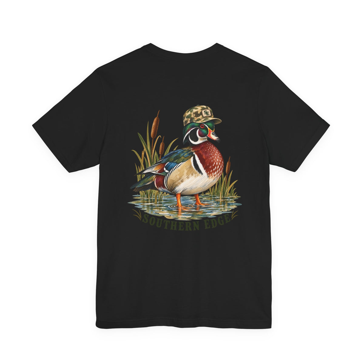 Duck Hunting Graphic Tee – Vintage Mallard Shirt with 'Waterfowl Hunter' Design