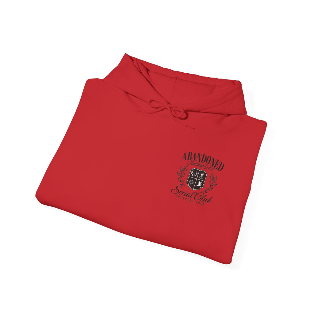 Hoodie — 'Loved & Lost' Memorial Crest Hooded Sweatshirt