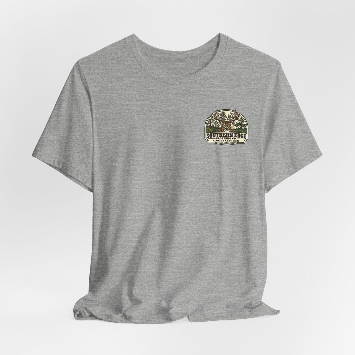 Vintage Southern Cabin Tee - Small Chest Graphic