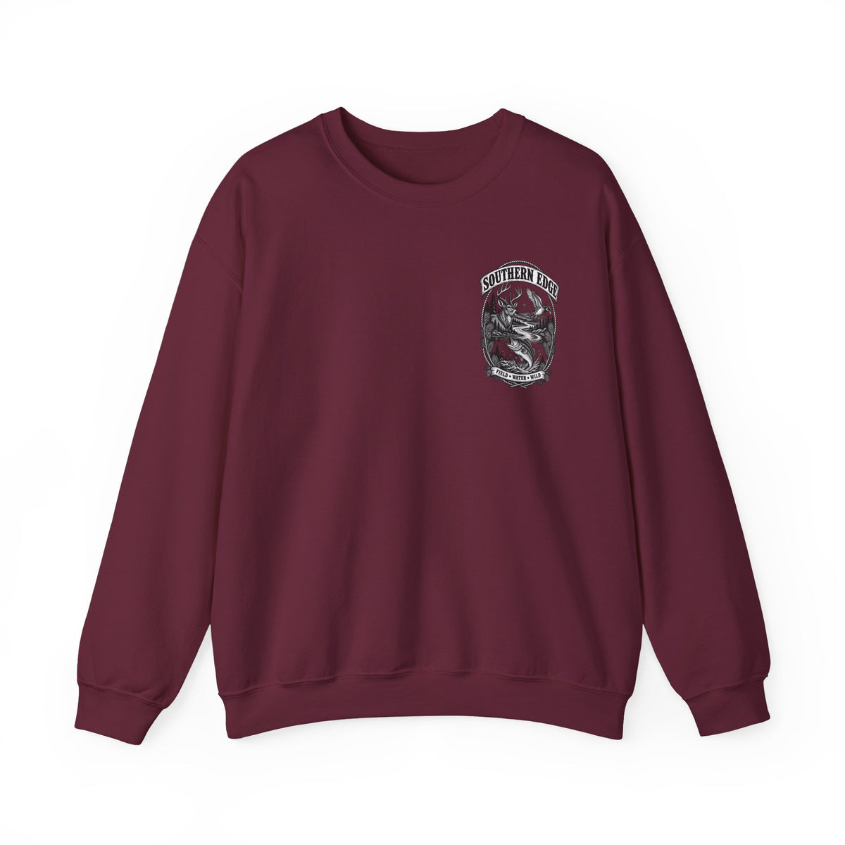 Mountain Life Crewneck Sweatshirt — Vintage Outdoors Graphic