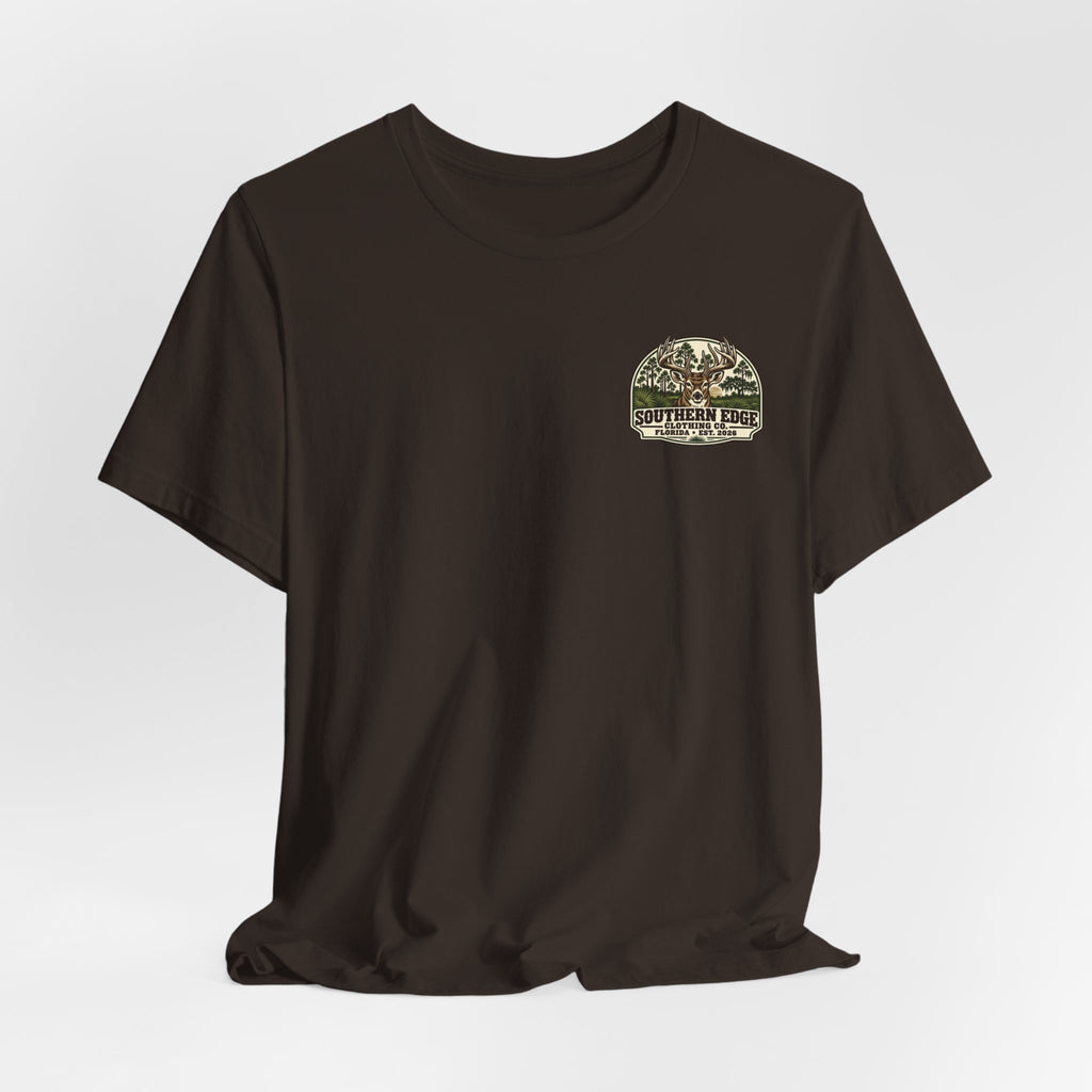 Vintage Southern Cabin Tee - Small Chest Graphic