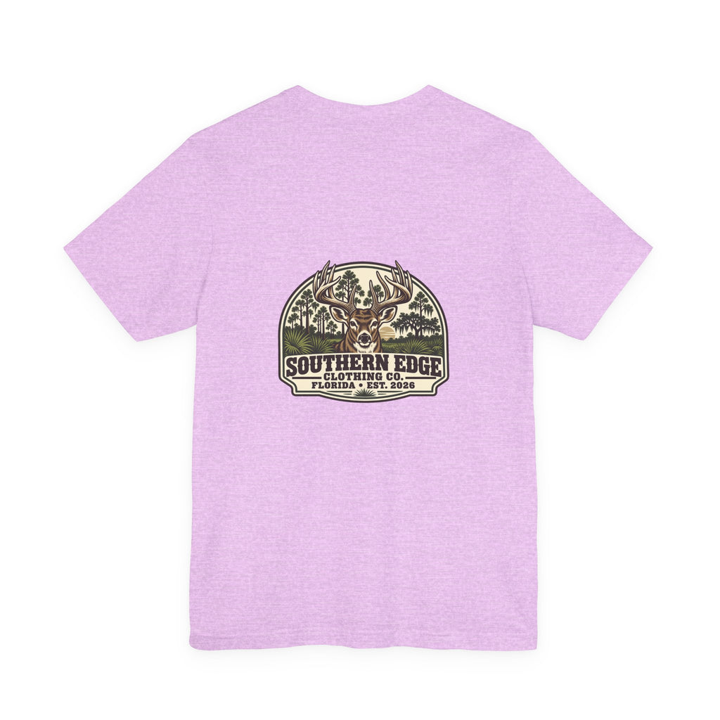 Vintage Southern Cabin Tee - Small Chest Graphic