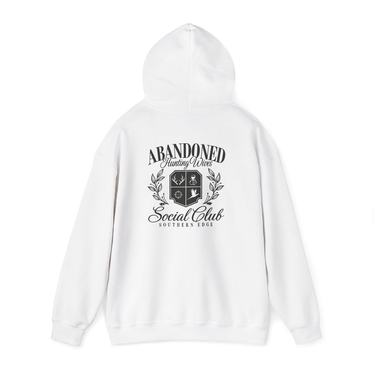 Hoodie — 'Loved & Lost' Memorial Crest Hooded Sweatshirt