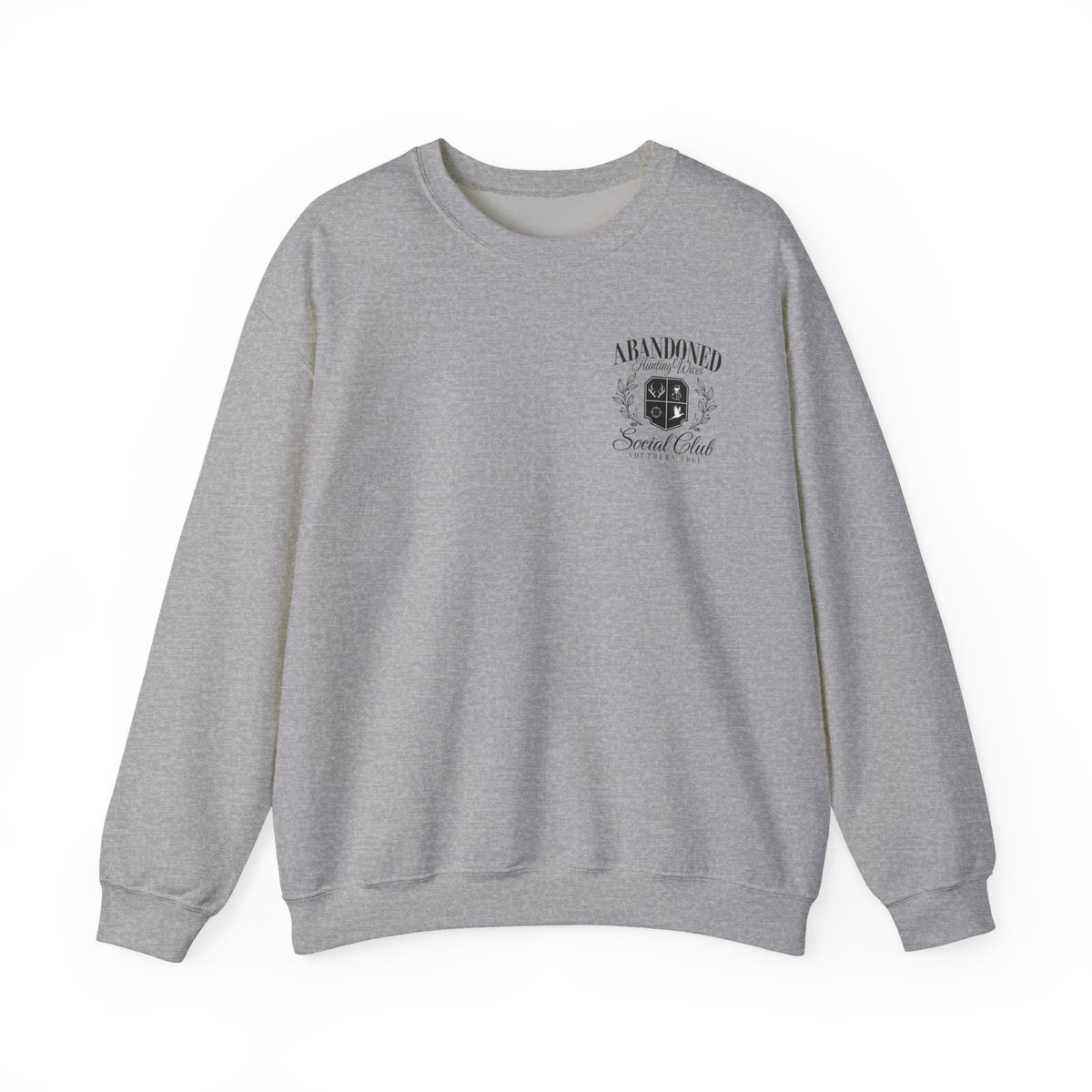 Crewneck Sweatshirt — Abandoned Street Club Vintage Logo