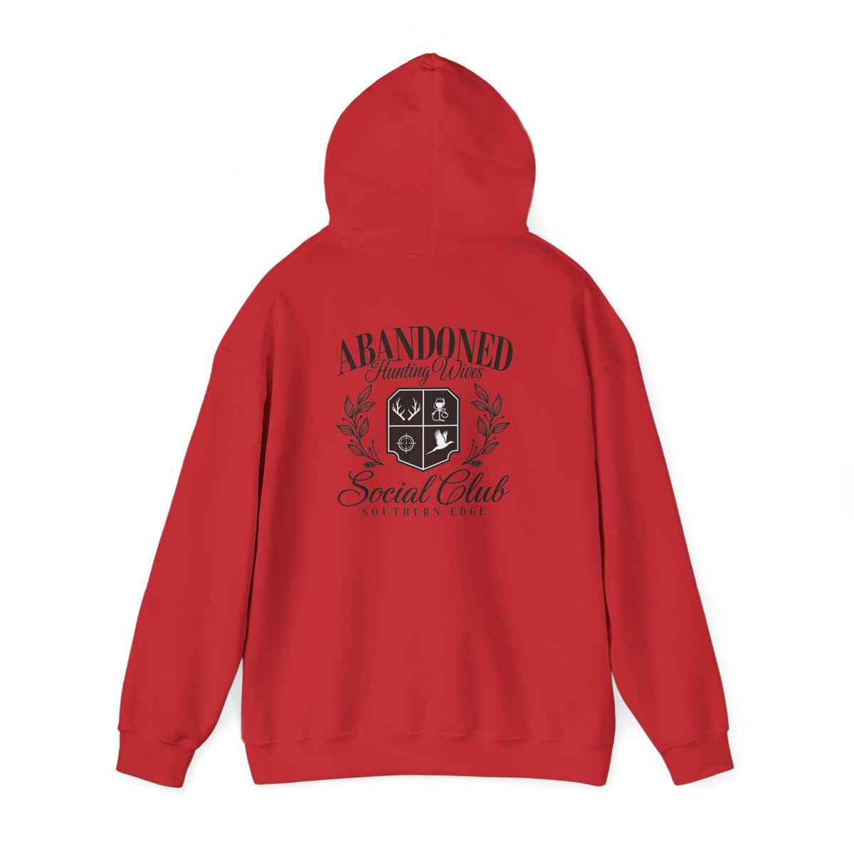 Hoodie — 'Loved & Lost' Memorial Crest Hooded Sweatshirt