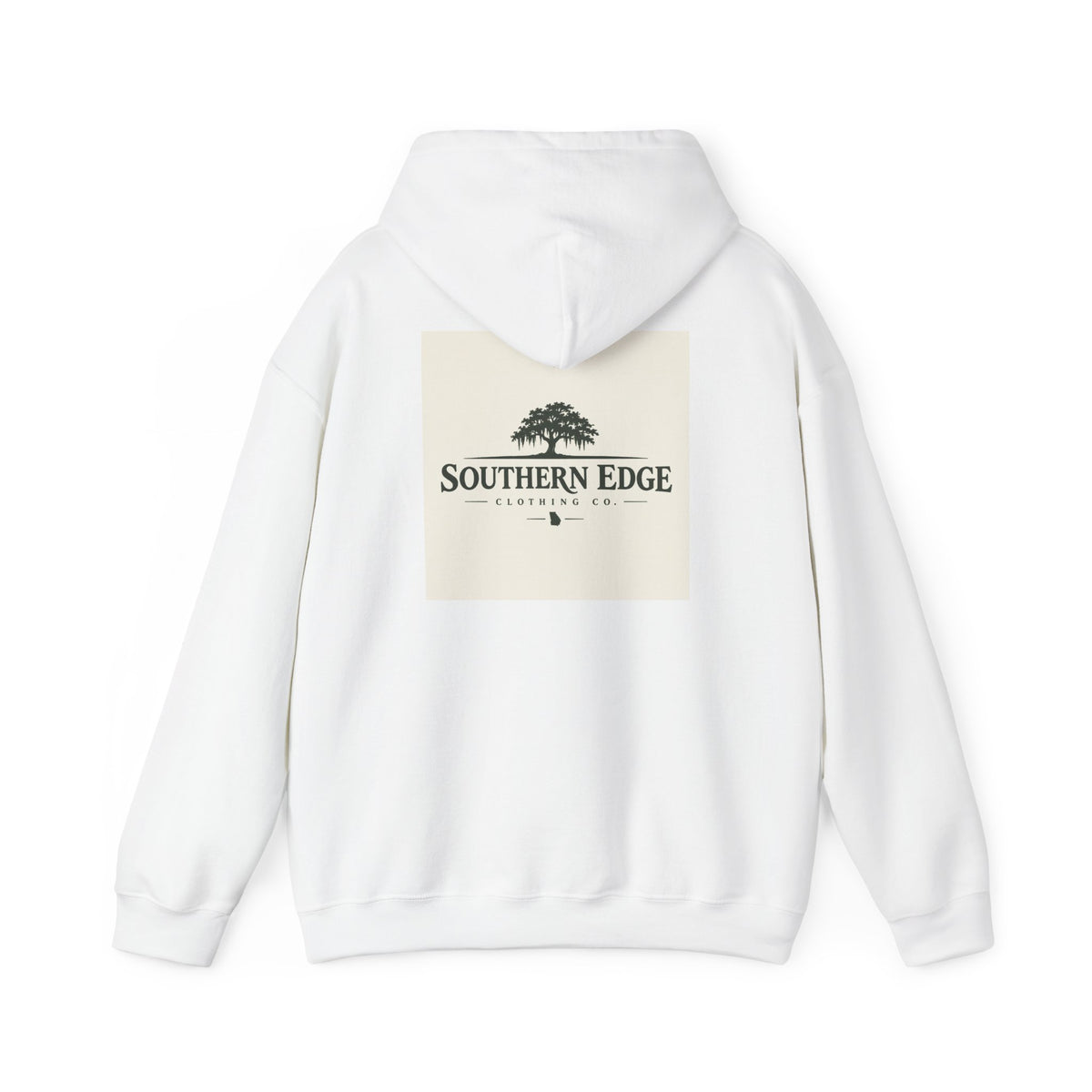 Southern Ridge Logo Hoodie — Minimal Vintage Crest Pullover