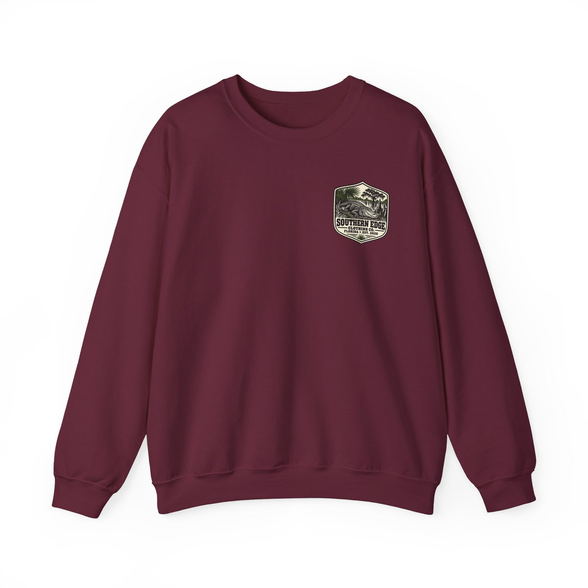 Rustic Mountain Cabin Crewneck Sweatshirt