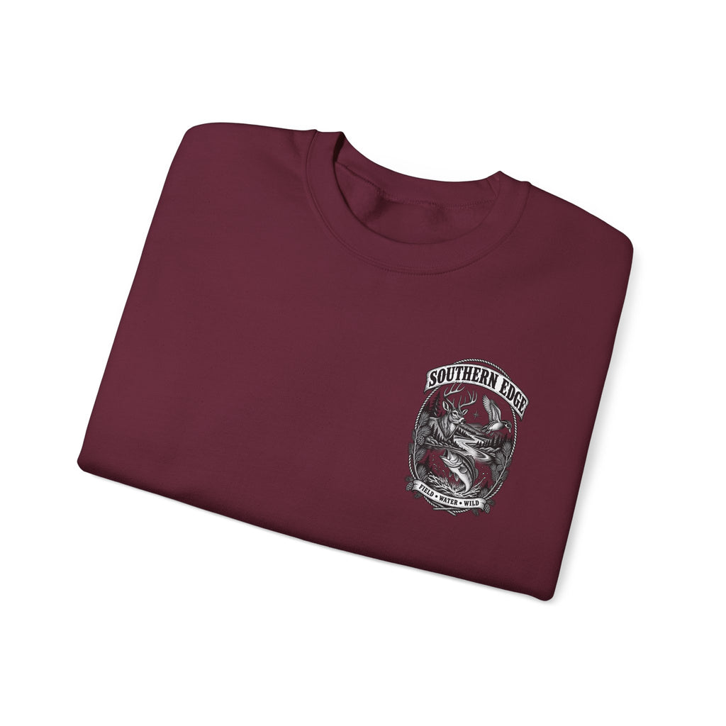 Mountain Life Crewneck Sweatshirt — Vintage Outdoors Graphic