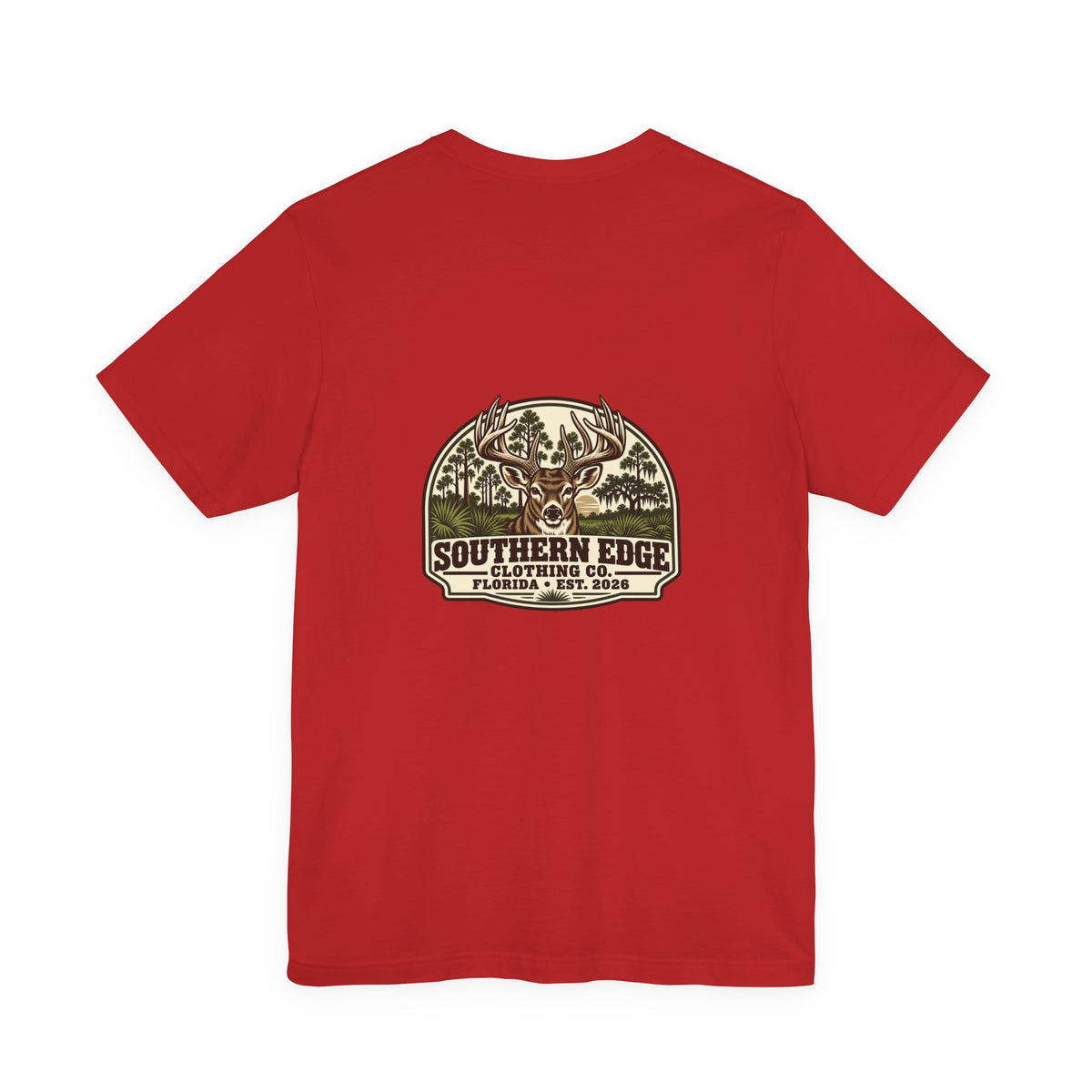 Vintage Southern Cabin Tee - Small Chest Graphic