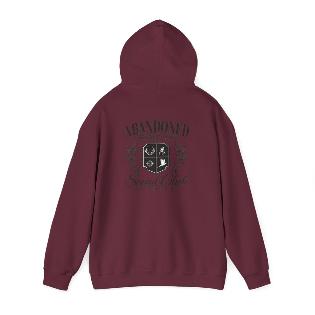 Hoodie — 'Loved & Lost' Memorial Crest Hooded Sweatshirt