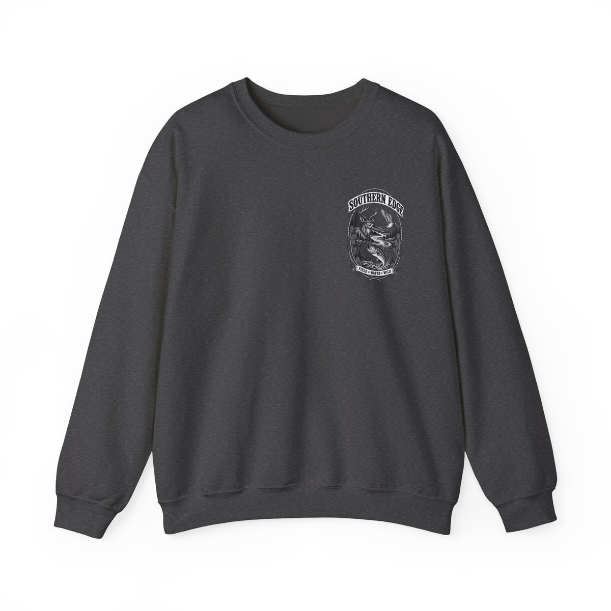 Mountain Life Crewneck Sweatshirt — Vintage Outdoors Graphic