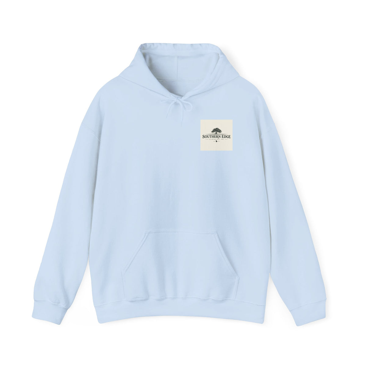 Southern Ridge Logo Hoodie — Minimal Vintage Crest Pullover