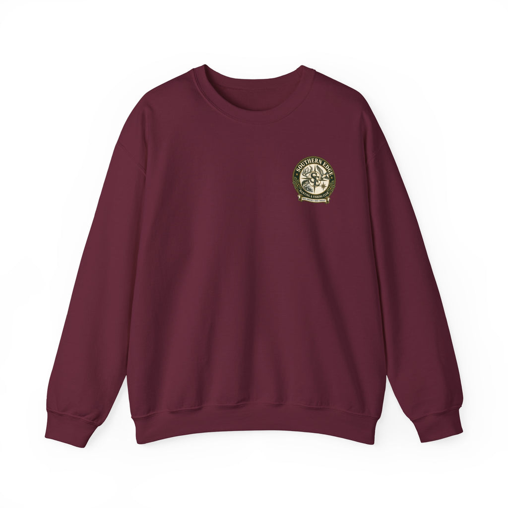 Hunting & Fishing Crewneck Sweatshirt — Southern Edge Club Logo