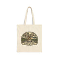 Vintage Camouflage Mini Patch Tote Bag - Cotton Canvas Everyday Carry