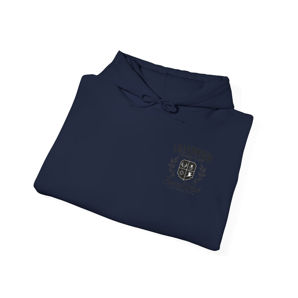 Hoodie — 'Loved & Lost' Memorial Crest Hooded Sweatshirt