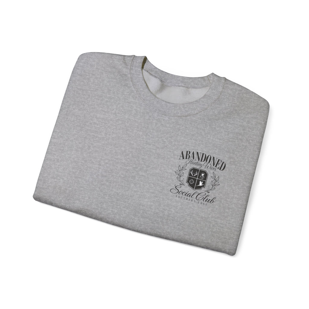 Crewneck Sweatshirt — Abandoned Street Club Vintage Logo