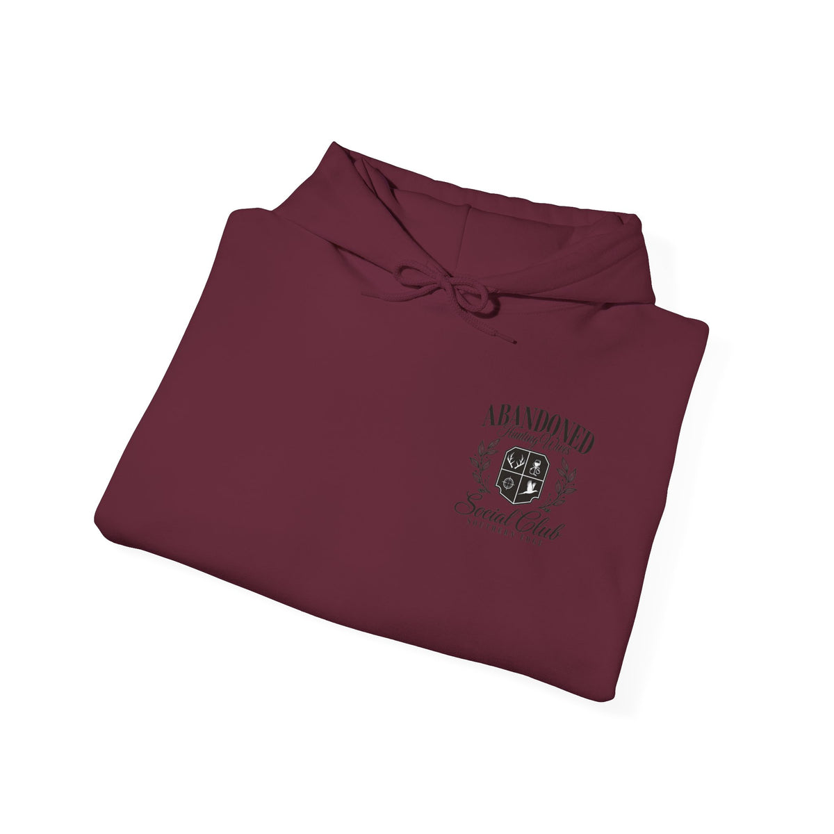 Hoodie — 'Loved & Lost' Memorial Crest Hooded Sweatshirt