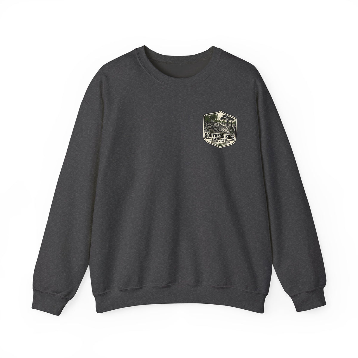 Rustic Mountain Cabin Crewneck Sweatshirt