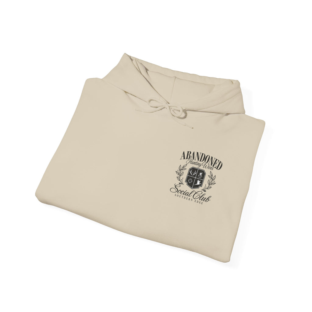 Hoodie — 'Loved & Lost' Memorial Crest Hooded Sweatshirt