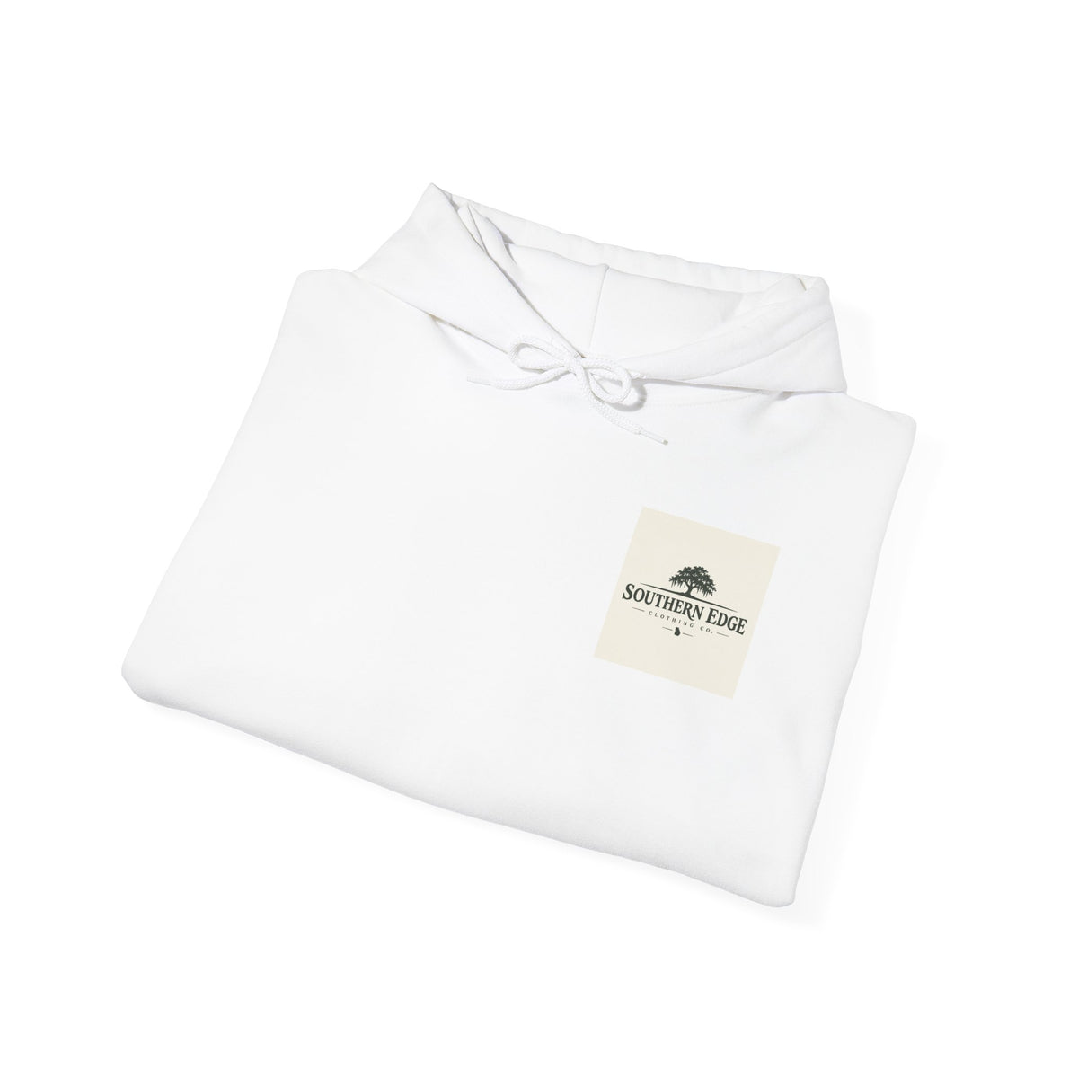 Southern Ridge Logo Hoodie — Minimal Vintage Crest Pullover