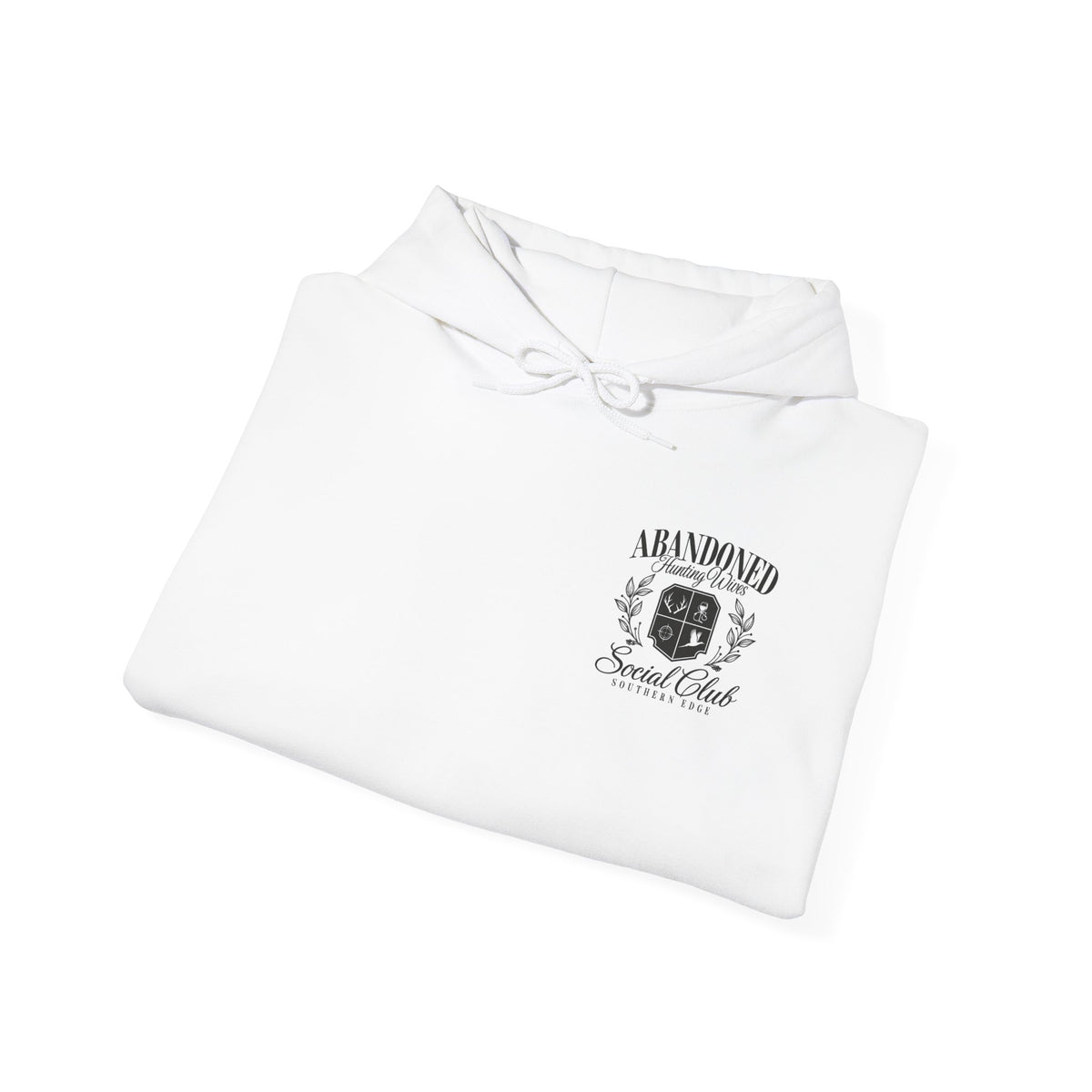 Hoodie — 'Loved & Lost' Memorial Crest Hooded Sweatshirt