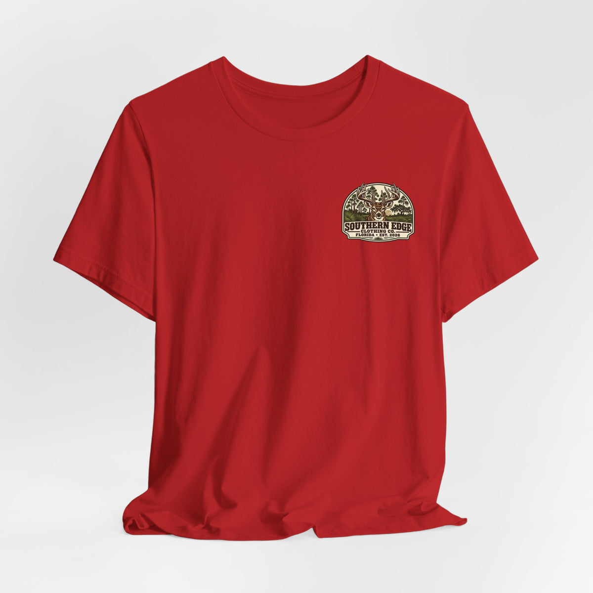 Vintage Southern Cabin Tee - Small Chest Graphic