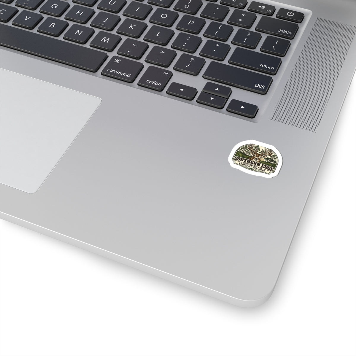 Southern Edge Hunting Logo Sticker — Kiss-Cut Deer Camouflage Decal
