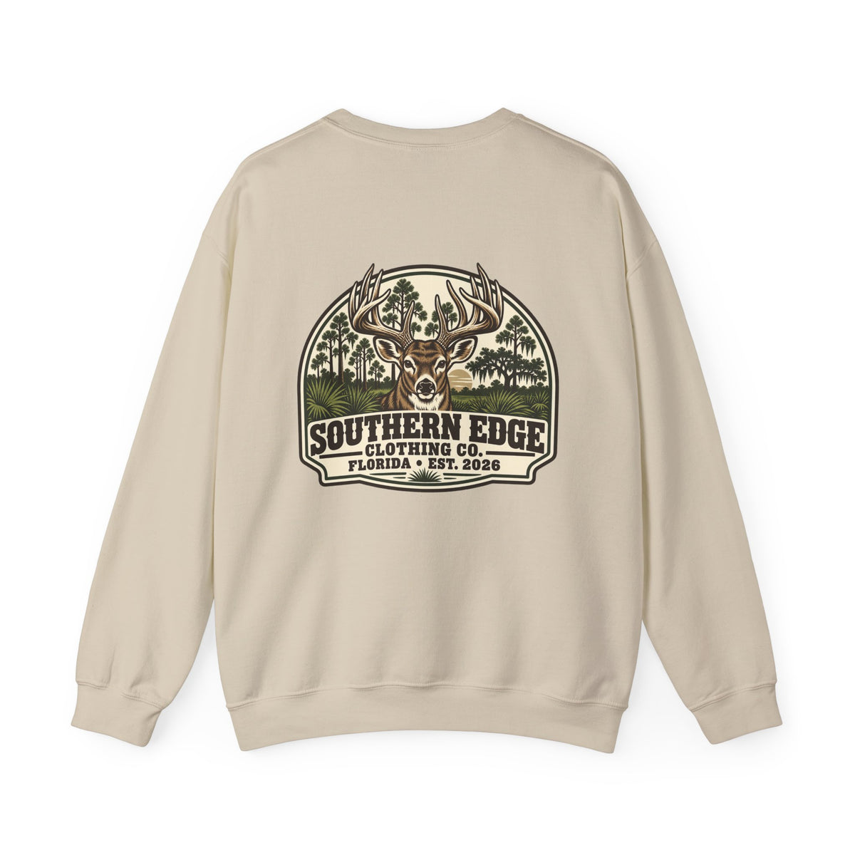 Southern Edge Clothing Co. Deer Hunting Crewneck Sweatshirt