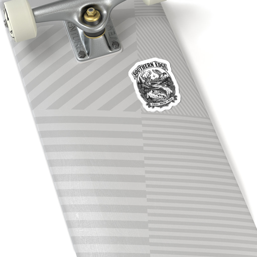 Southern Edge Fishing Sticker — Kiss-Cut Outdoor Adventure Decal