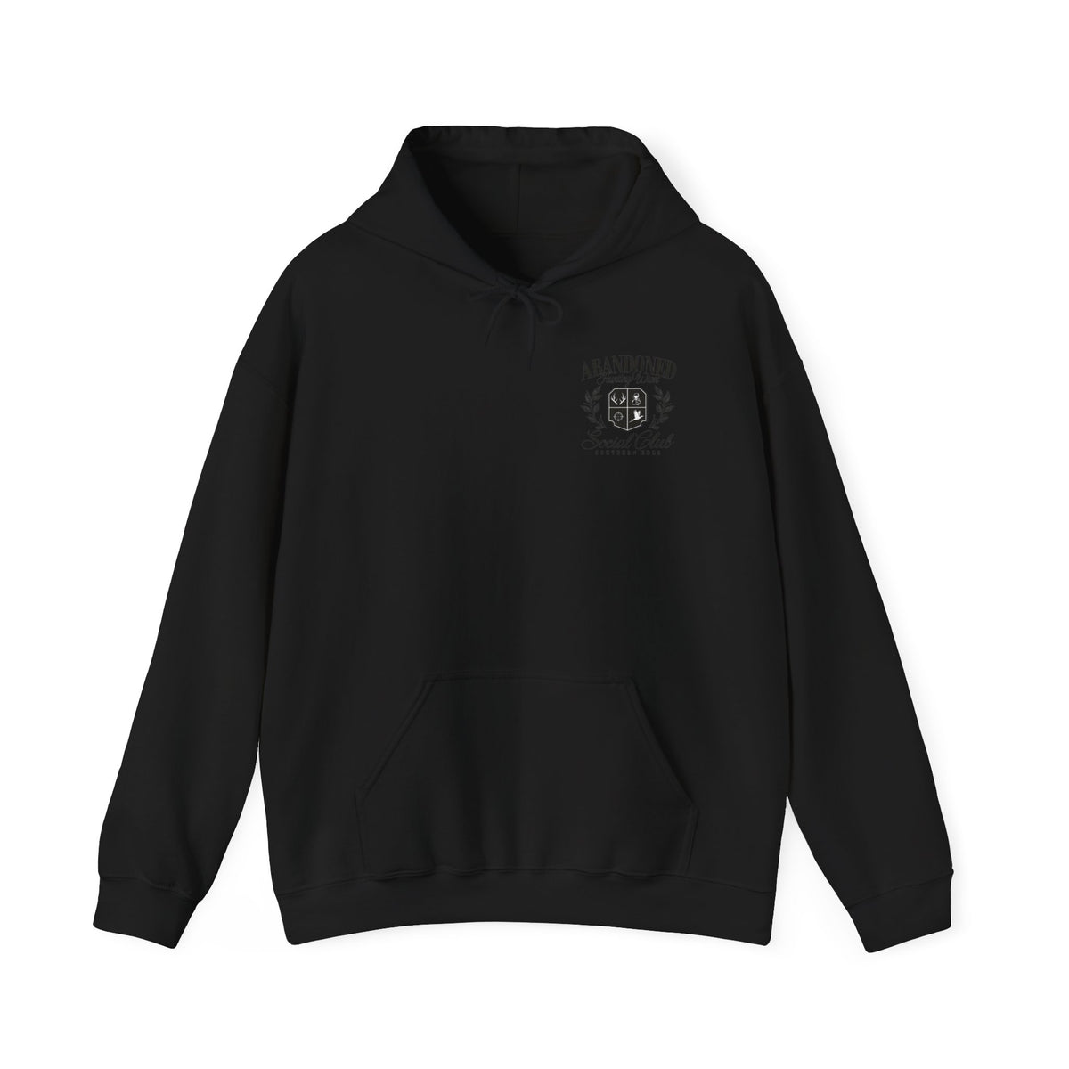 Hoodie — 'Loved & Lost' Memorial Crest Hooded Sweatshirt